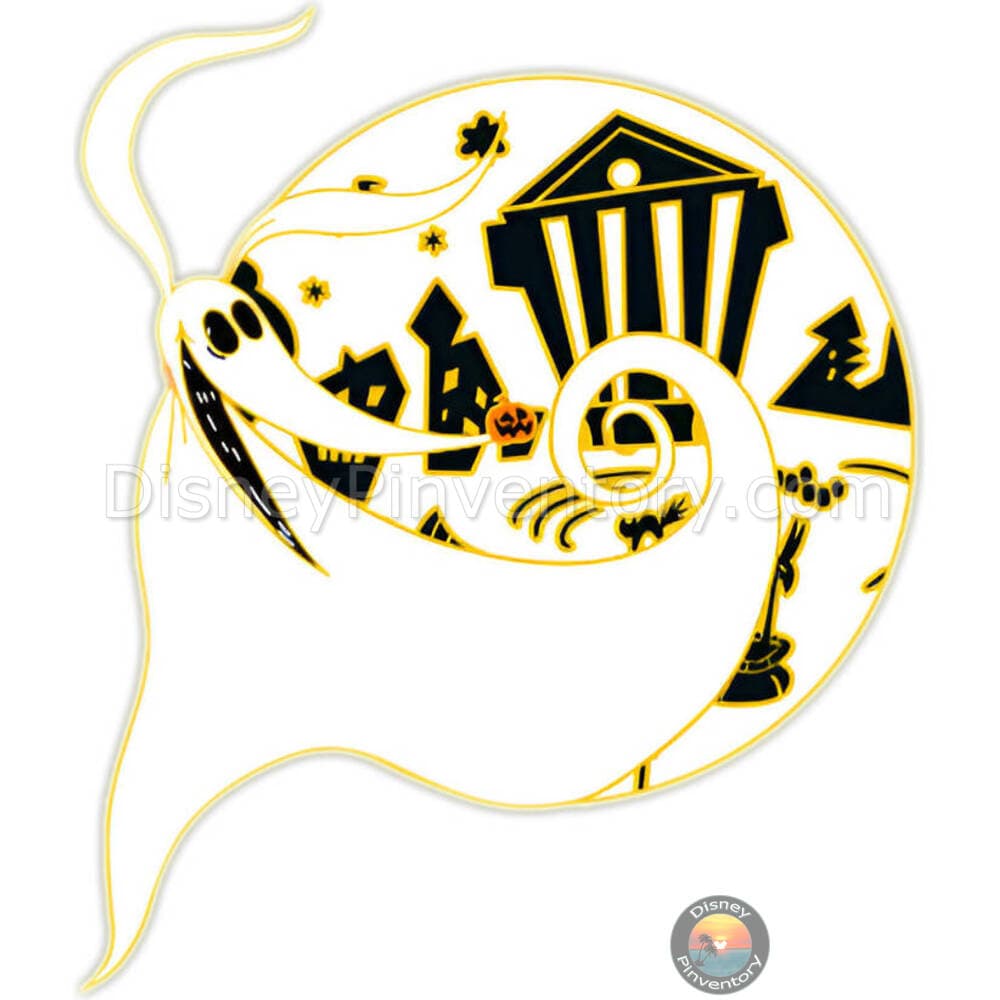 Nightmare Before Christmas Halloween Town Pin - Zero - Pin 39769