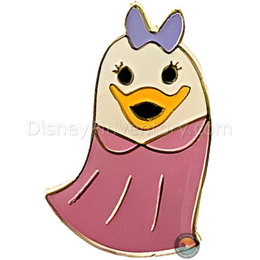 Hong Kong Disneyland Halloween Time Mystery Pin Set 2024 - Daisy Duck Ghost - Pin 39801