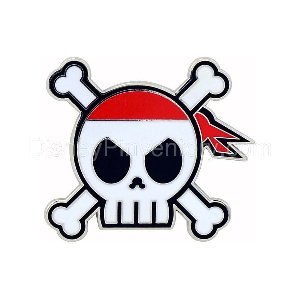 Pirates of the Caribbean - Skull and Crossbones - Pin 3982