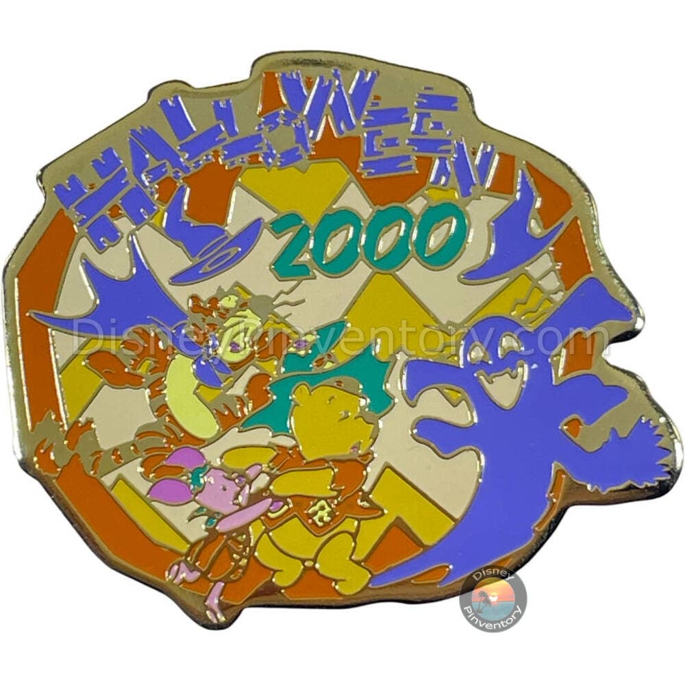 Tokyo Disneyland Halloween 2000 Pooh & Friends Pin - Pin 39858