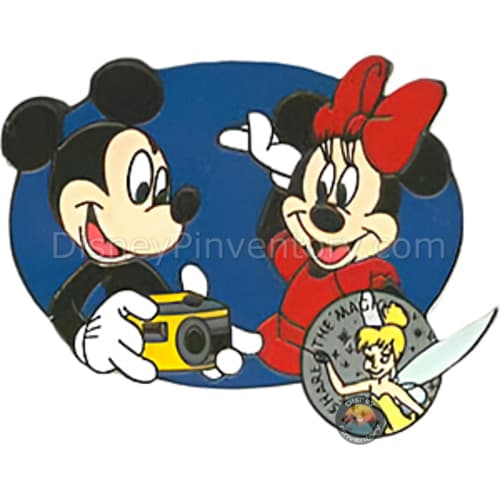 Share the Magic Pin #1 - Mickey Mouse, Minnie Mouse & Tinker Bell - Pin 39872