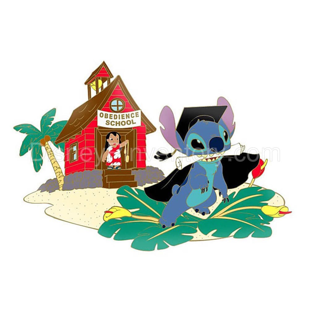 Stitch Graduation Pin - Pin 3989