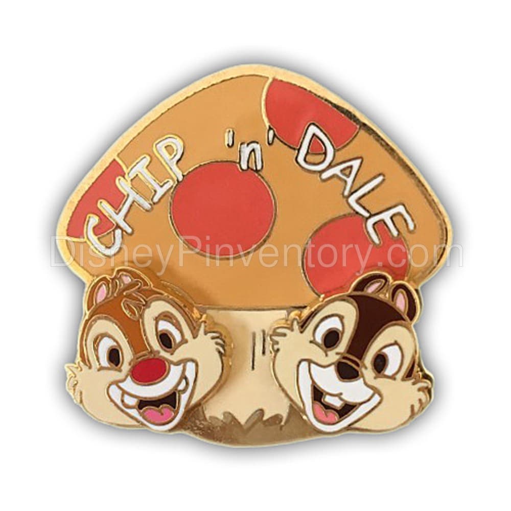 Chip & Dale Mushroom - Pin 40