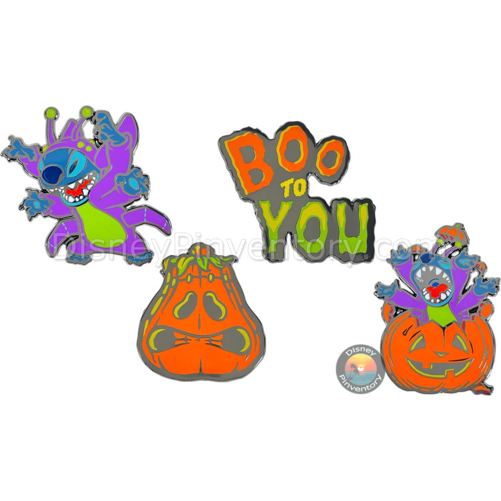 Disneyland Paris Halloween 2024 Booster Pin Set - Pin 40111