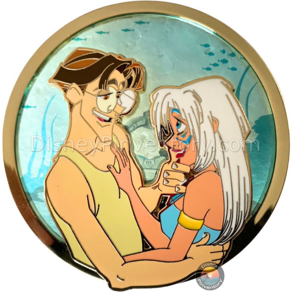 Love in Atlantis Pin on Glass - Artland UK - Pin 40172