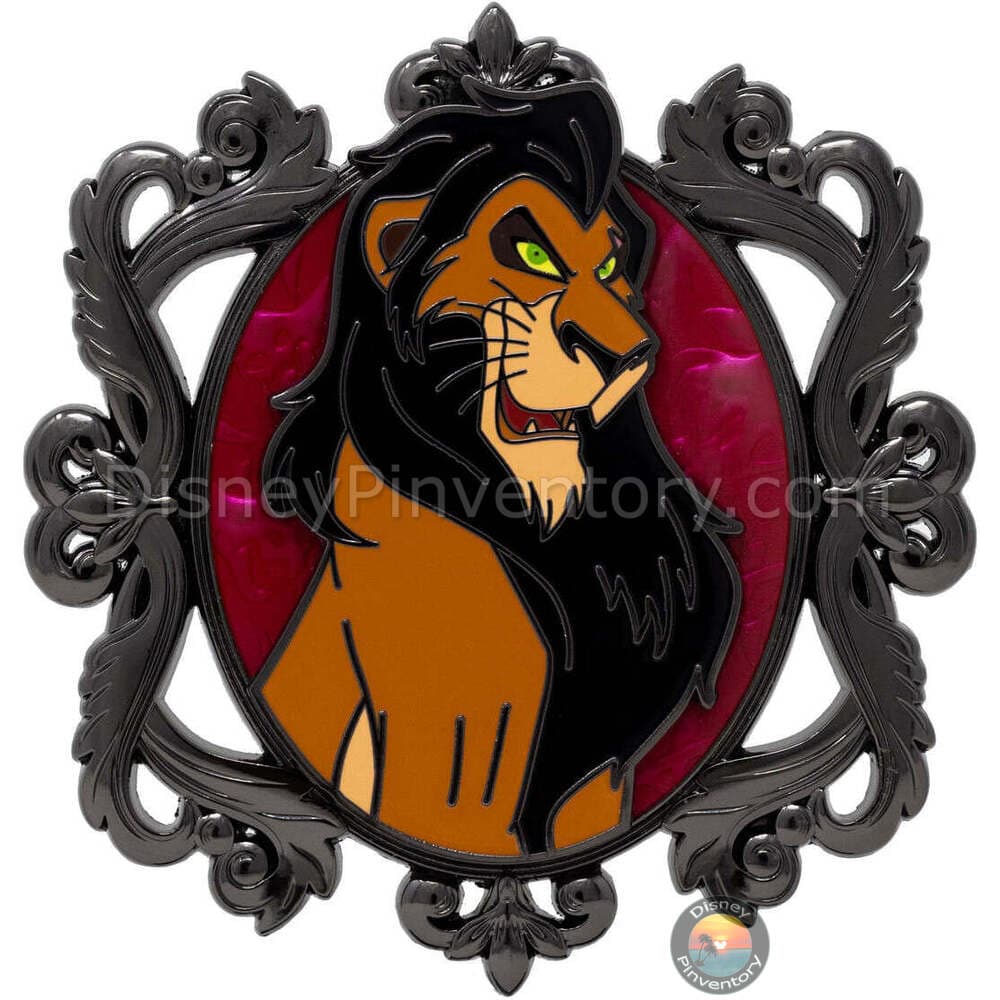 Disney Cameo Series Scar Pin - PALM Exclusive - Pin 40181