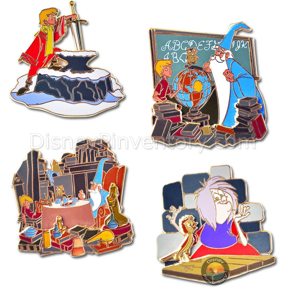 Walt's Classic Collection Pin Set - Sword in the Stone - Pin 40232