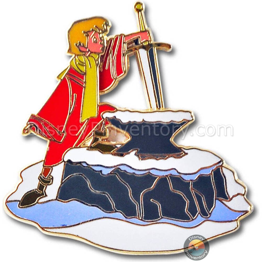 Walt's Classic Collection - Sword in the Stone - Arthur with The Sword in the Stone Only - Pin 40233