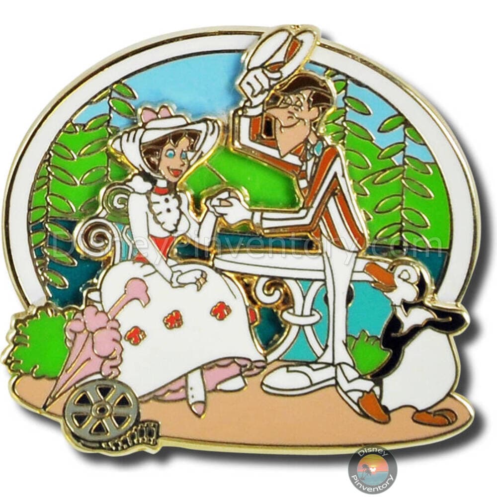 Walt's Classic Collection - Mary Poppins - Bert and Mary at Restaurant Only - Pin 40269