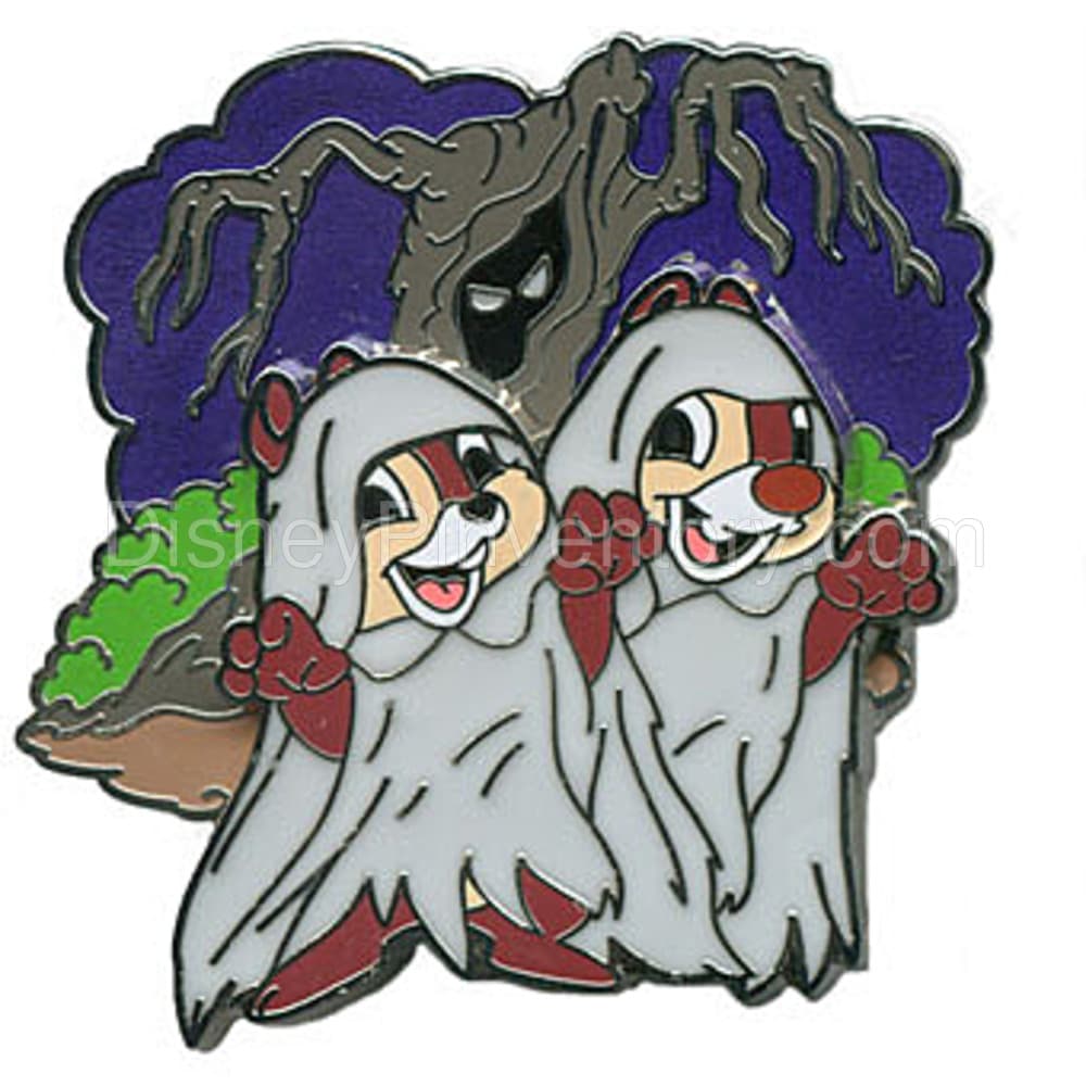 Ghoulish Graveyard Collection - Chip 'n Dale as Ghosts - Pin 40508