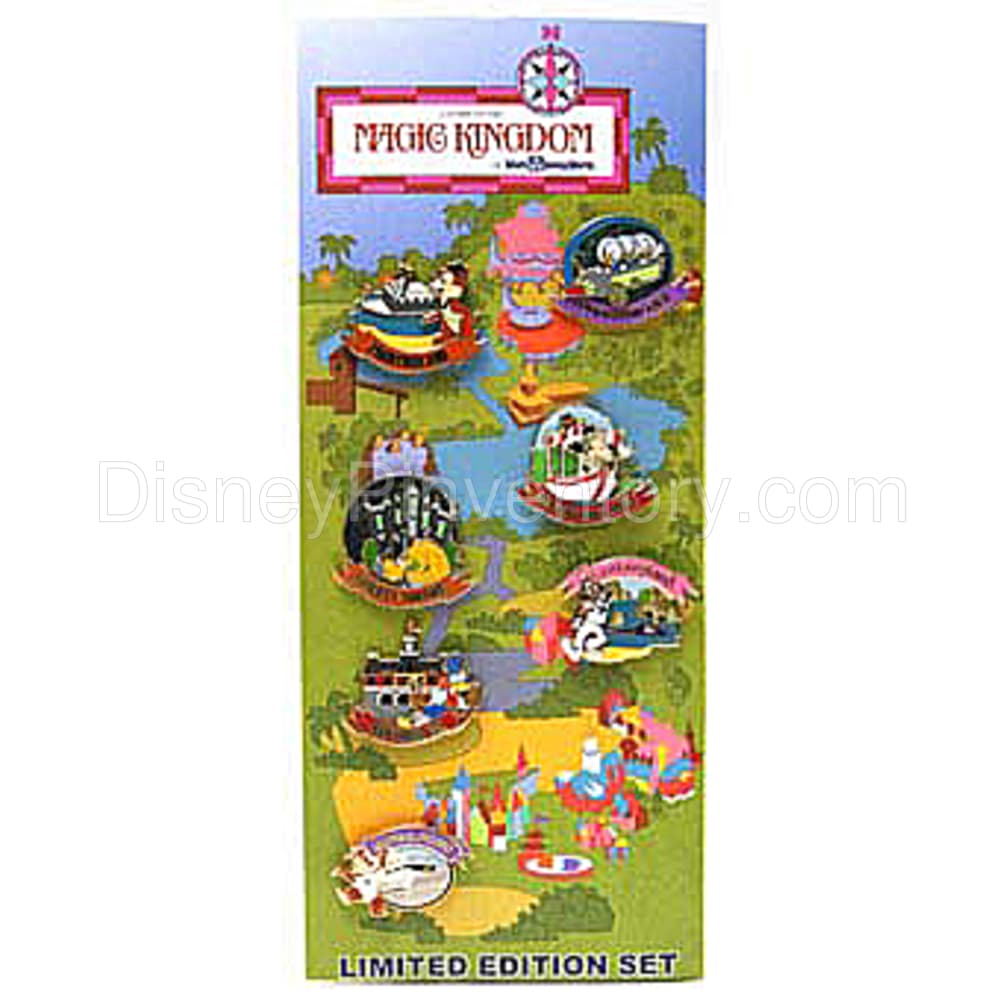 40th Anniversary of Walt Disney World - Packaged Set - Pin 40530