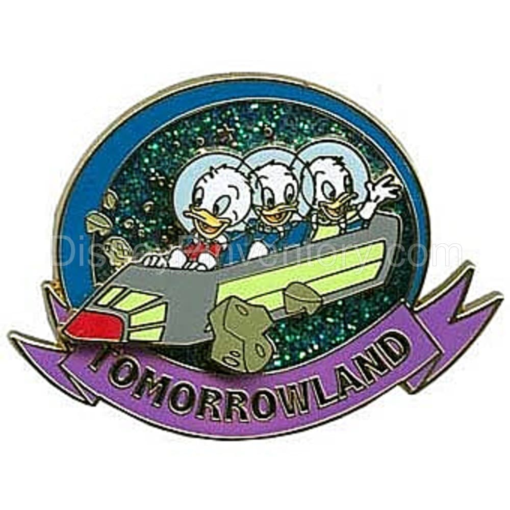40th Anniversary of Walt Disney World - Tomorrowland Area - Pin 40535