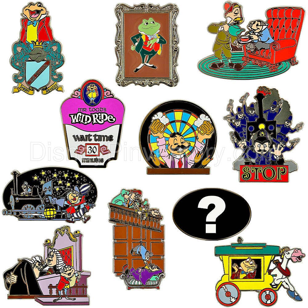 Mr. Toad's Wild Ride- Reveal/Conceal Mystery Collection - Pin 40549