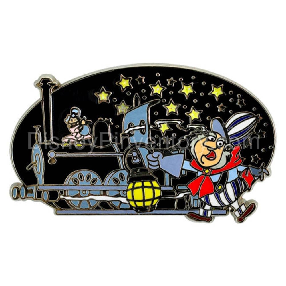 Mr. Toad's Wild Ride - Reveal/Conceal Mystery Collection - Conductor with Train Pin - Pin 40556