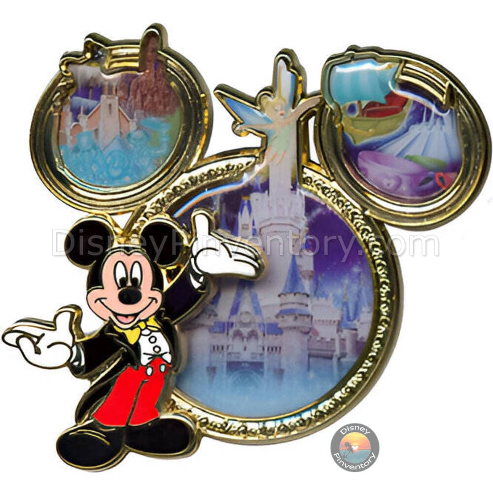 Disney Destinations - Mickey Mouse Icon - Magic Kingdom Park - Pin 40624
