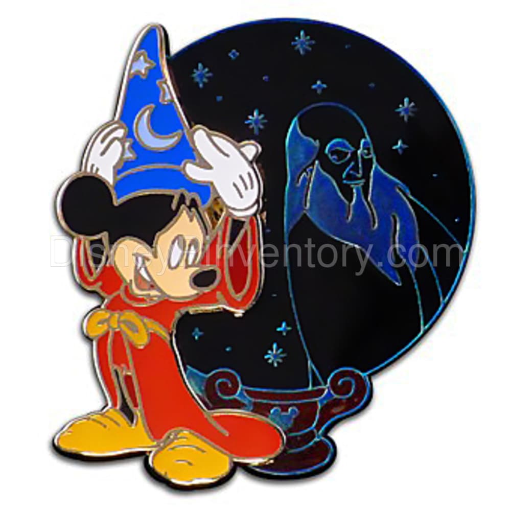 Valiant and Villainous Series - Sorcerer Mickey and Yensid - Pin 40629
