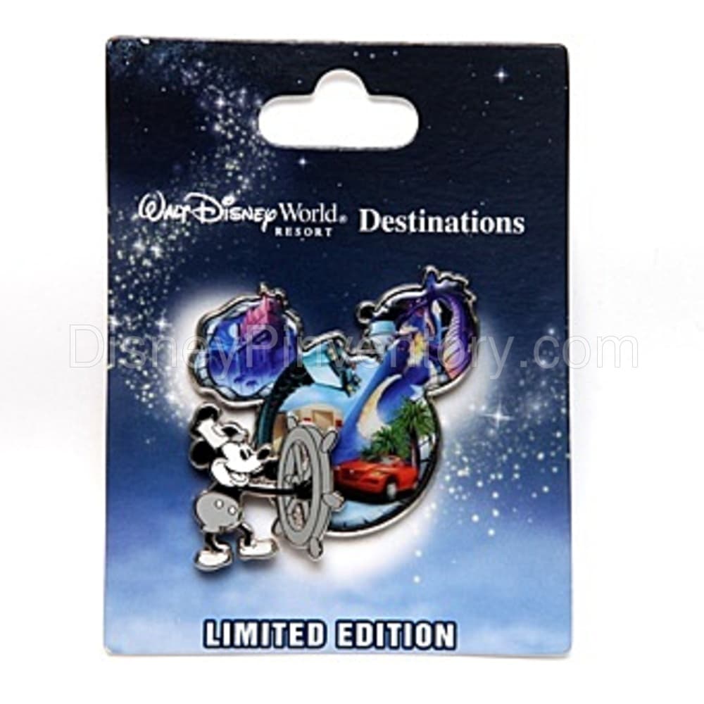 Disney Destinations - Mickey Mouse Icon - Hollywood Studios Park - Pin 40661