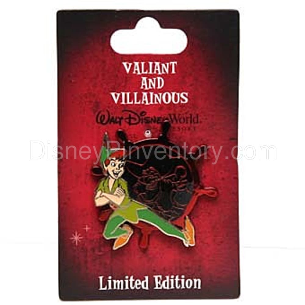 Valiant and Villainous Series - Peter Pan - Pin 40663