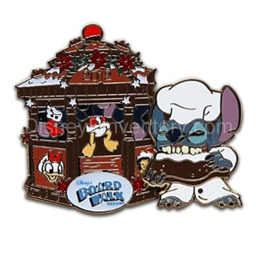 2012 Disney's BoardWalk Resort Holiday Gingerbread House - Pin 40665