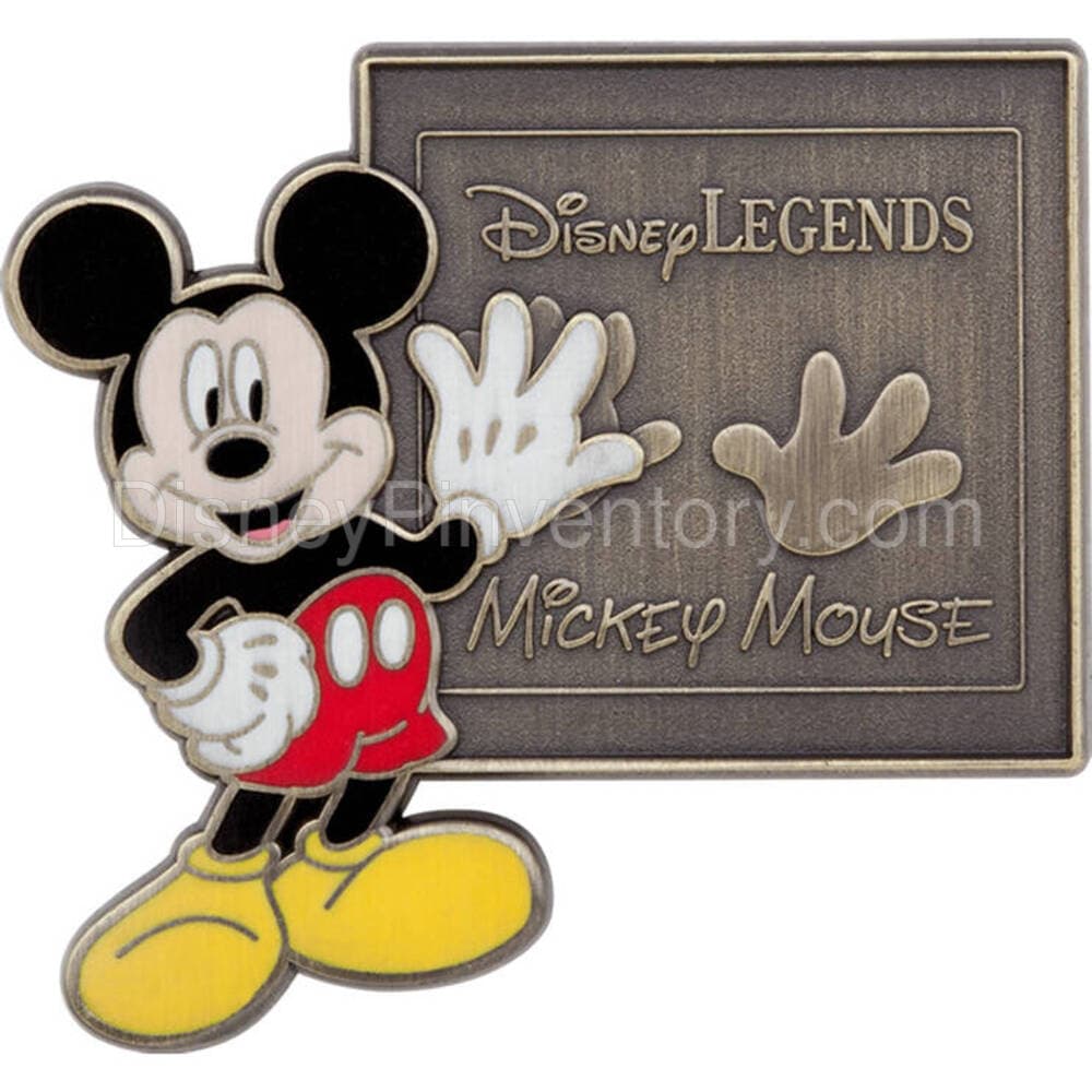 Disney Legends Pin Set - 5-Pc. - Mickey Mouse - Pin 40682