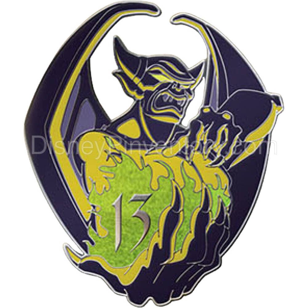 13 Reflections of Evil: Mystery Collection Pin Set - Chernabog Pin - Pin 40723