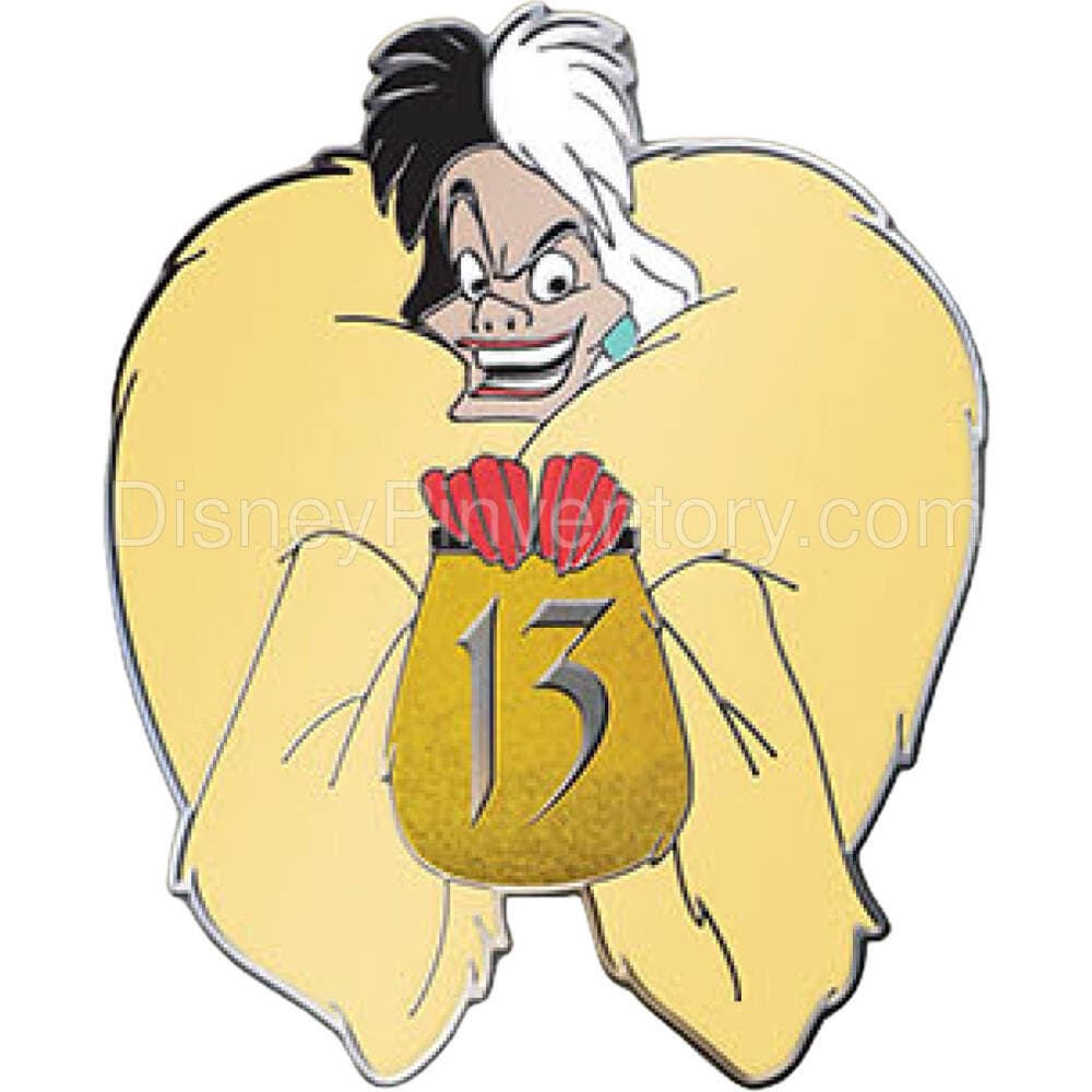 13 Reflections of Evil: Mystery Collection Pin Set - Cruella De Vil Pin - Pin 40725