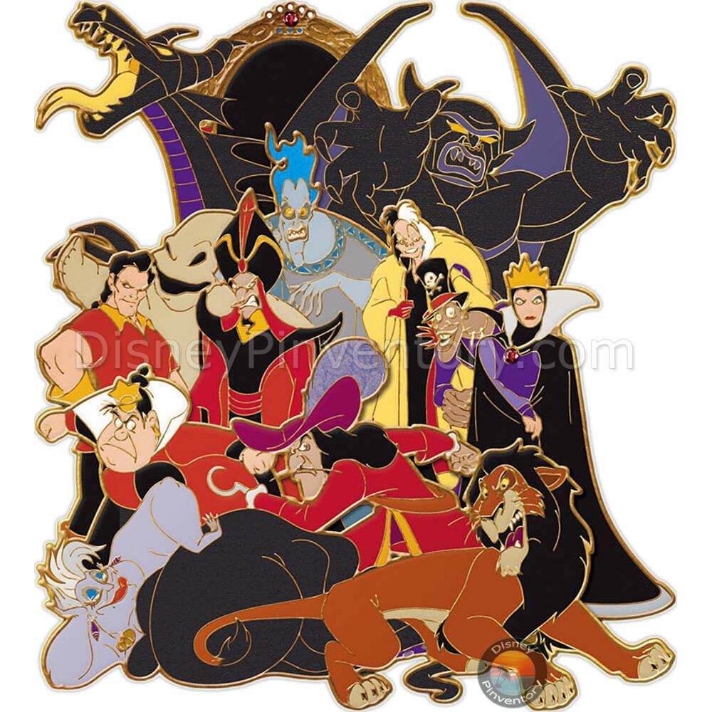 13 Reflections of Evi: Villains Super Jumbo Pin - Pin 40741