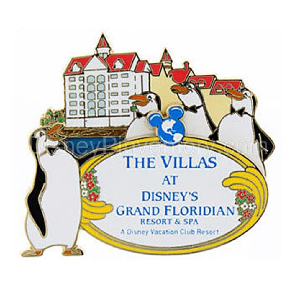 The Villas at Disney's Grand Floridian Resort Grand Opening pin - Pin 40762