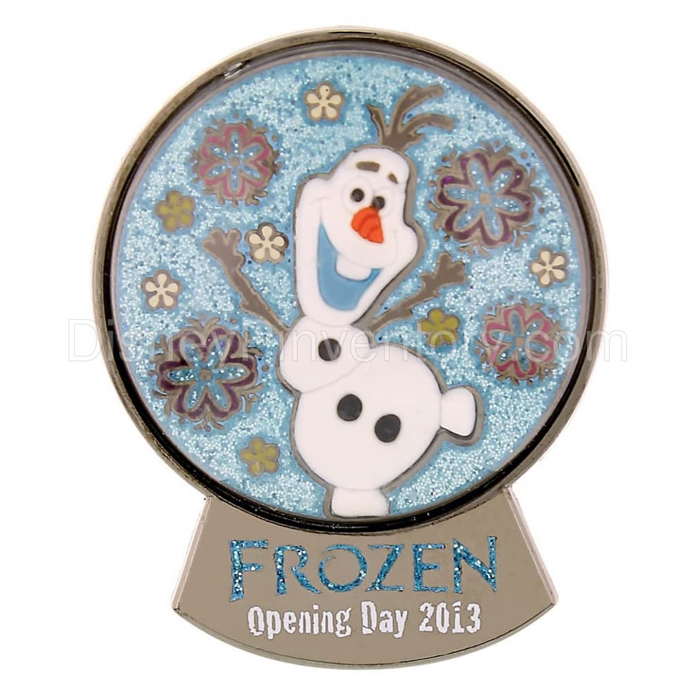 Disney's Frozen Olaf Snowglobe Opening Day - Pin 40782