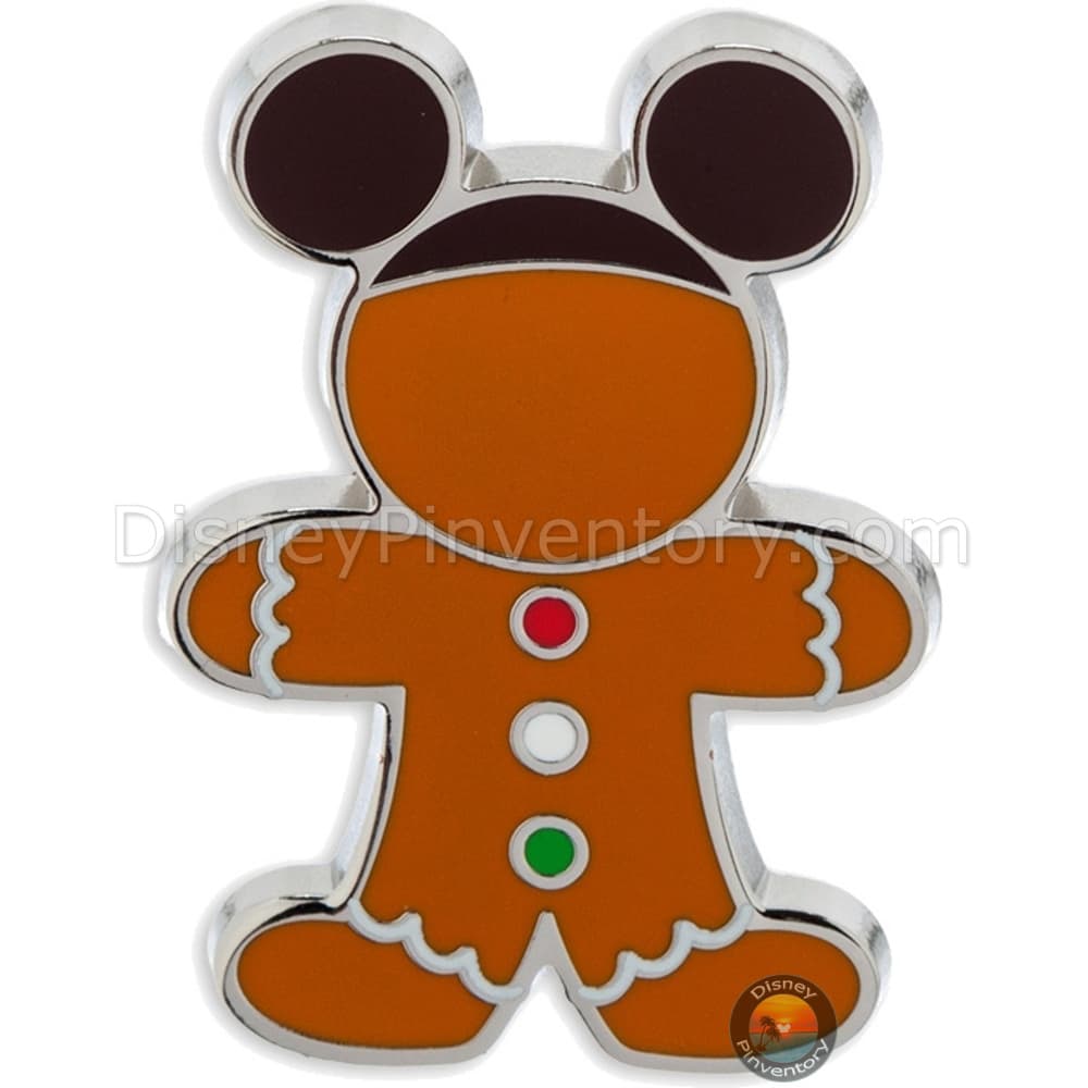 Stitch Attacks Snacks Pin Set - Gingerbread - November - Gingerbread Man Pin - Pin 40796
