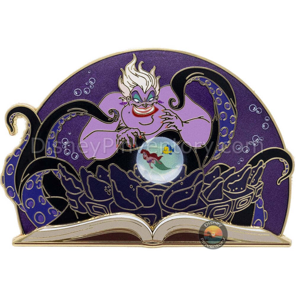 Disney Once Upon a Time Storybook The Little Mermaid Ursula's Lair Pin - PALM Exclusive - Pin 40814