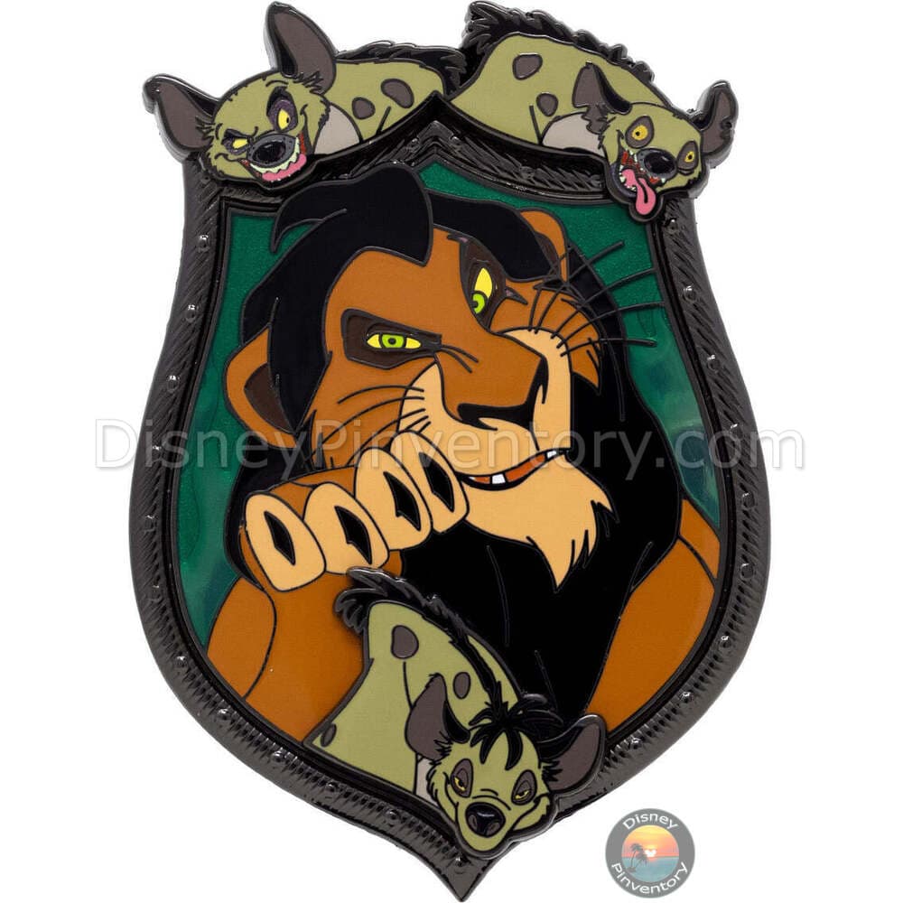 Disney Coat of Arms Scar Pin - PALM Exclusive - Pin 40877