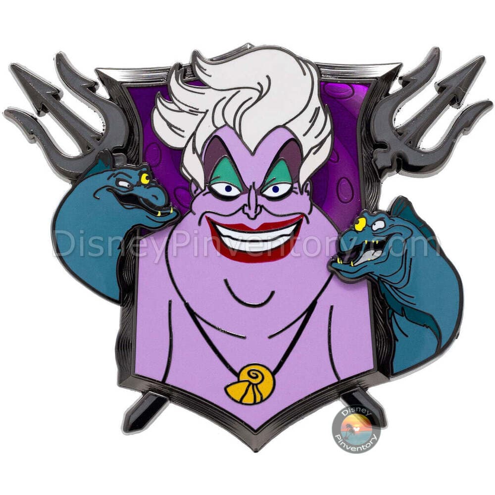 Disney Coat of Arms Ursula Pin - PALM Exclusive - Pin 40878