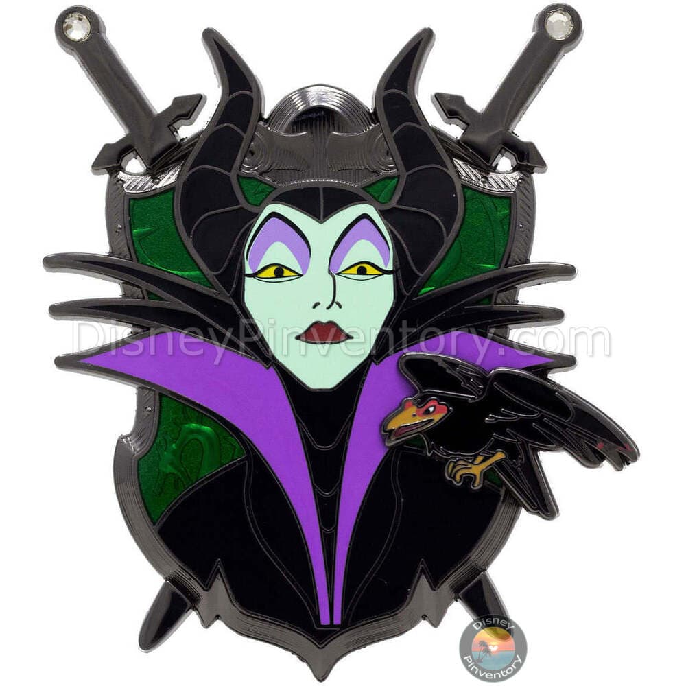 Disney Coat of Arms Maleficent Pin - PALM Exclusive - Pin 40879