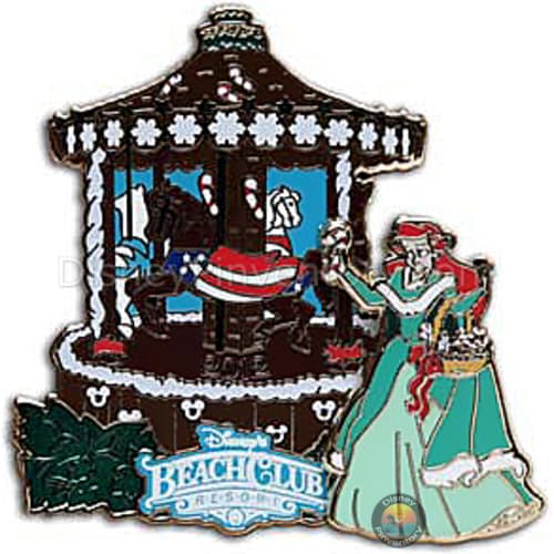 Gingerbread House 2012 - Disney's Beach Club Resort - Ariel - Pin 40958