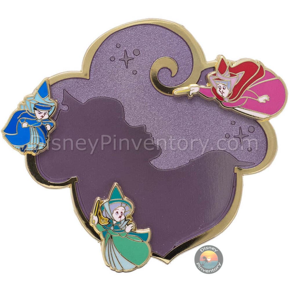 Disney Sleeping Beauty Enchanted Fairies Pin - PALM Exclusive - Pin 41042