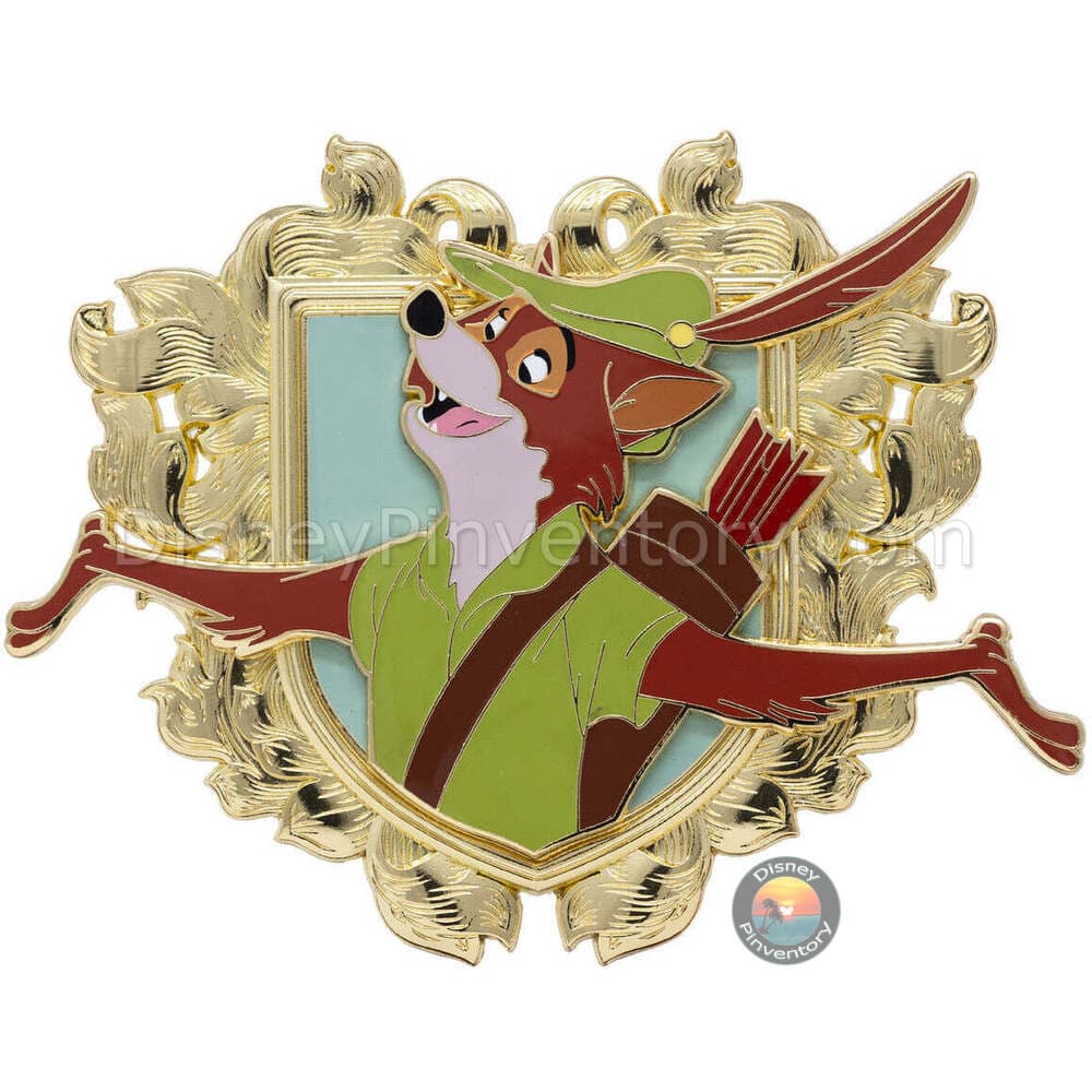 Disney Robin Hood Family Crest - Robin Hood Pin - PALM Exclusive - Pin 41053
