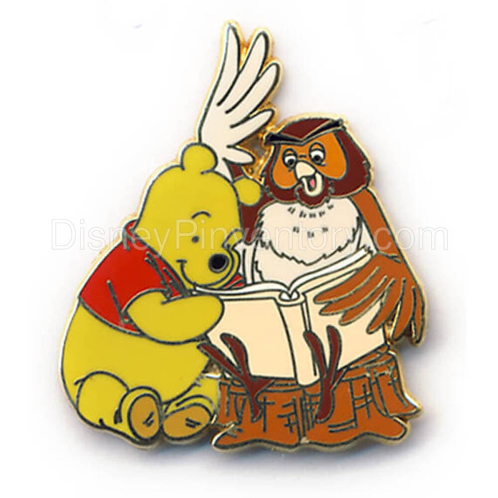 Pooh & Gang Booster Collection Pin Set - Pooh & Owl Pin - Pin 411