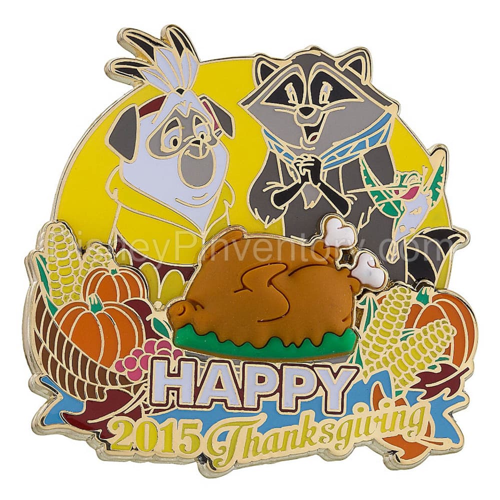 Happy Thanksgiving 2015: Percy and Meeko - Pin 41117