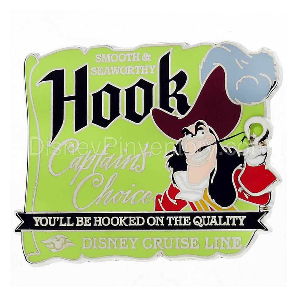 Disney Cruise Line - Captain Hook Captain's Choice - Pin 41159