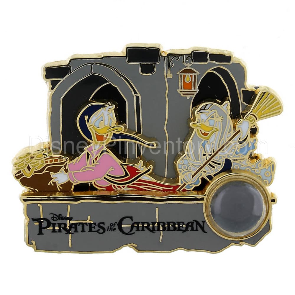 Piece of Disney History Series: May - Pirates of the Caribbean - Pin 41194