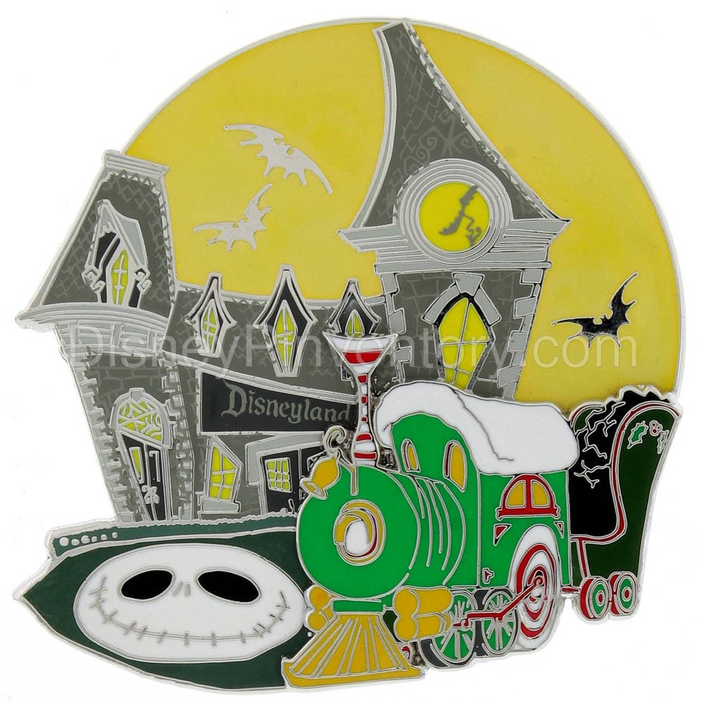 "Tim Burton’s The Nightmare Before Christmas" in Disneyland Trading Event - Annual Passholder Jumbo Pin - Pin 41196