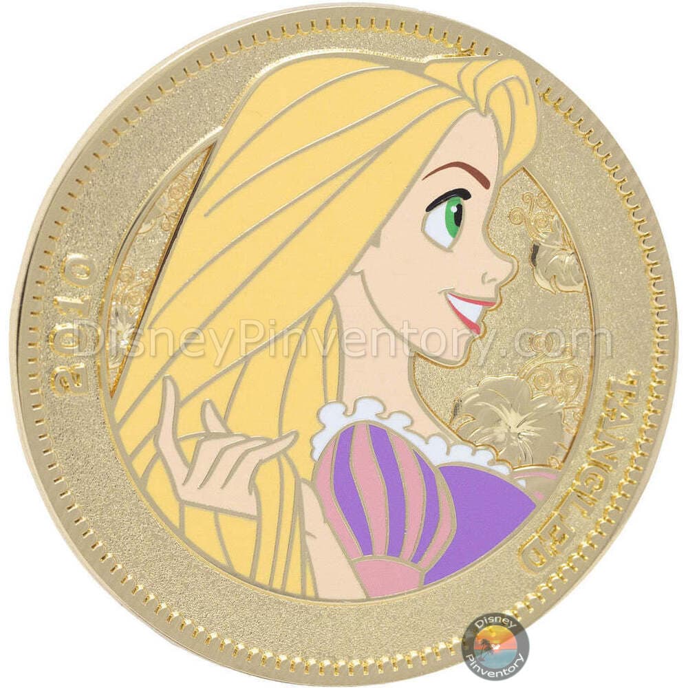 Disney Coin Series Tangled Rapunzel Pin - PALM Exclusive - Pin 41310