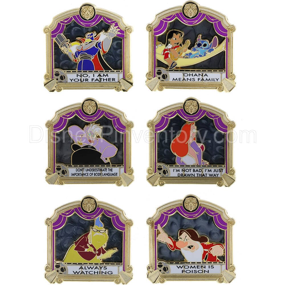 Most Quotable Quotes Boxed Pin Set - Imagination Gala - Pin 41398
