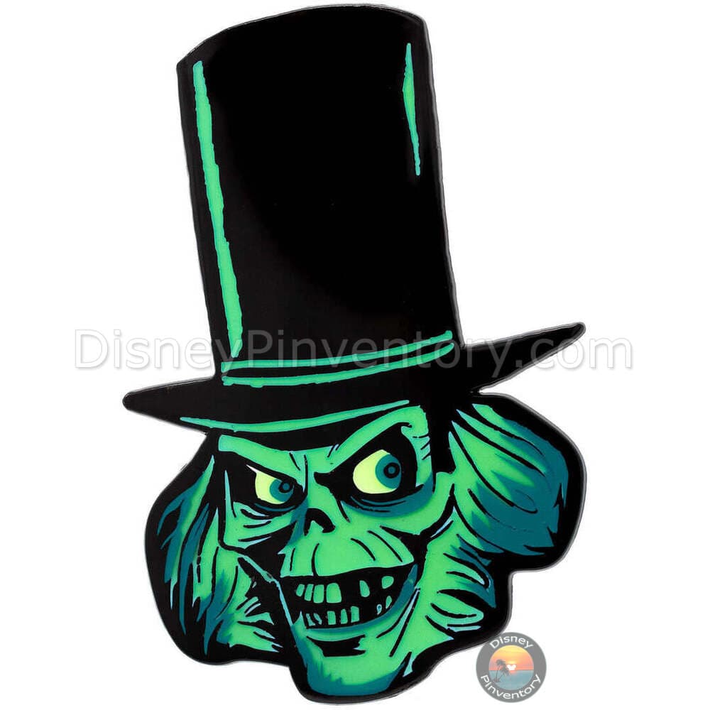 Disney Haunted Mansion Hatbox Ghost Portrait Pin - PALM Exclusive - Pin 41540
