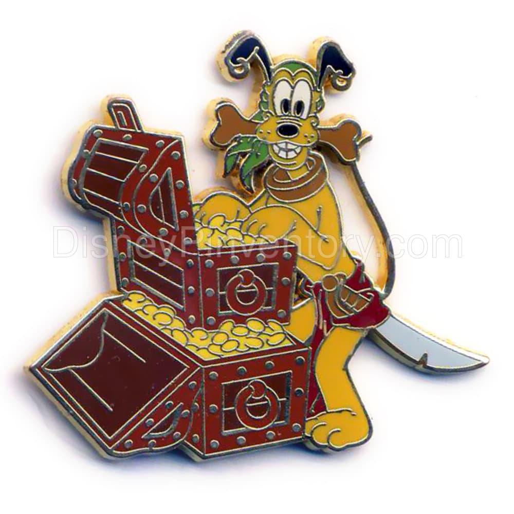 Pirates of the Caribbean Booster Collection - Pirate Pluto Pin - Pin 4163
