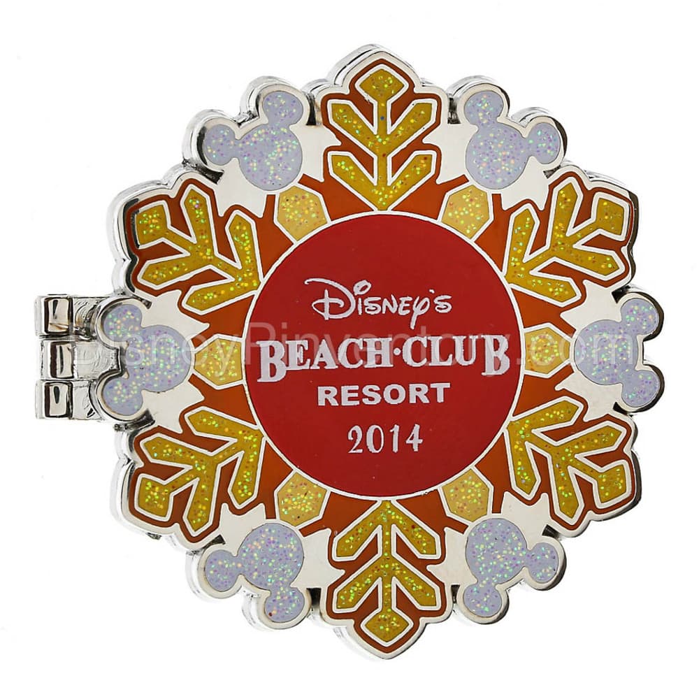 Happy Holidays Resort Collection 2014: Disney's  Beach Club Resort - Pin 41666