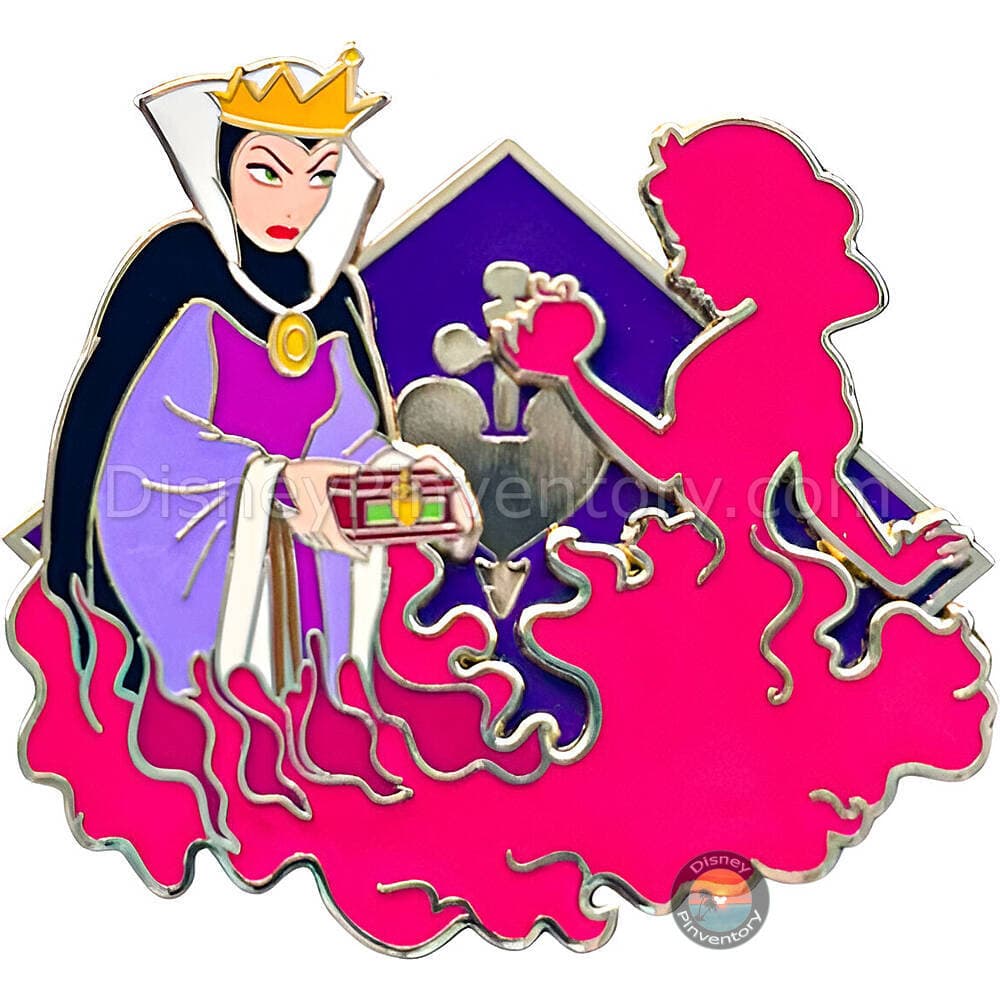 Disneyland Paris Villains Evil Queen & Snow White Pin - Pin 41699