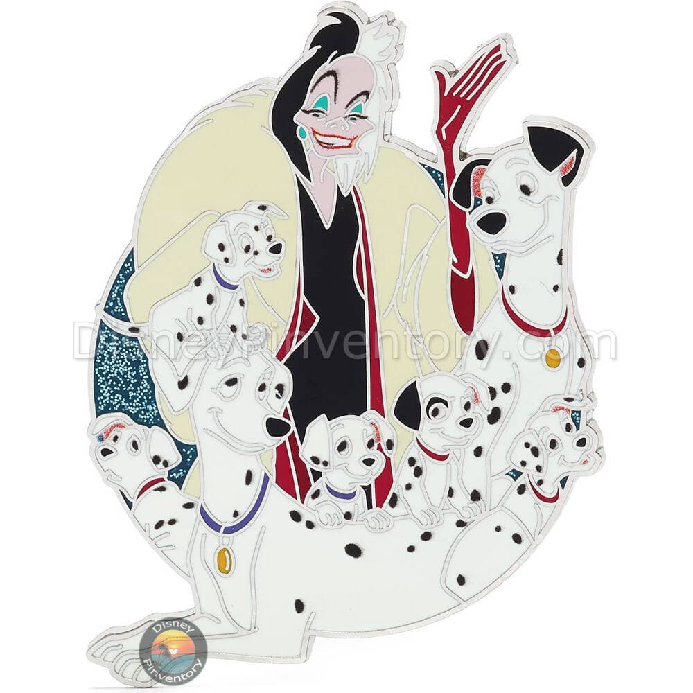 Disney 101 Dalmatians Character Cluster Pin - Pin 41751