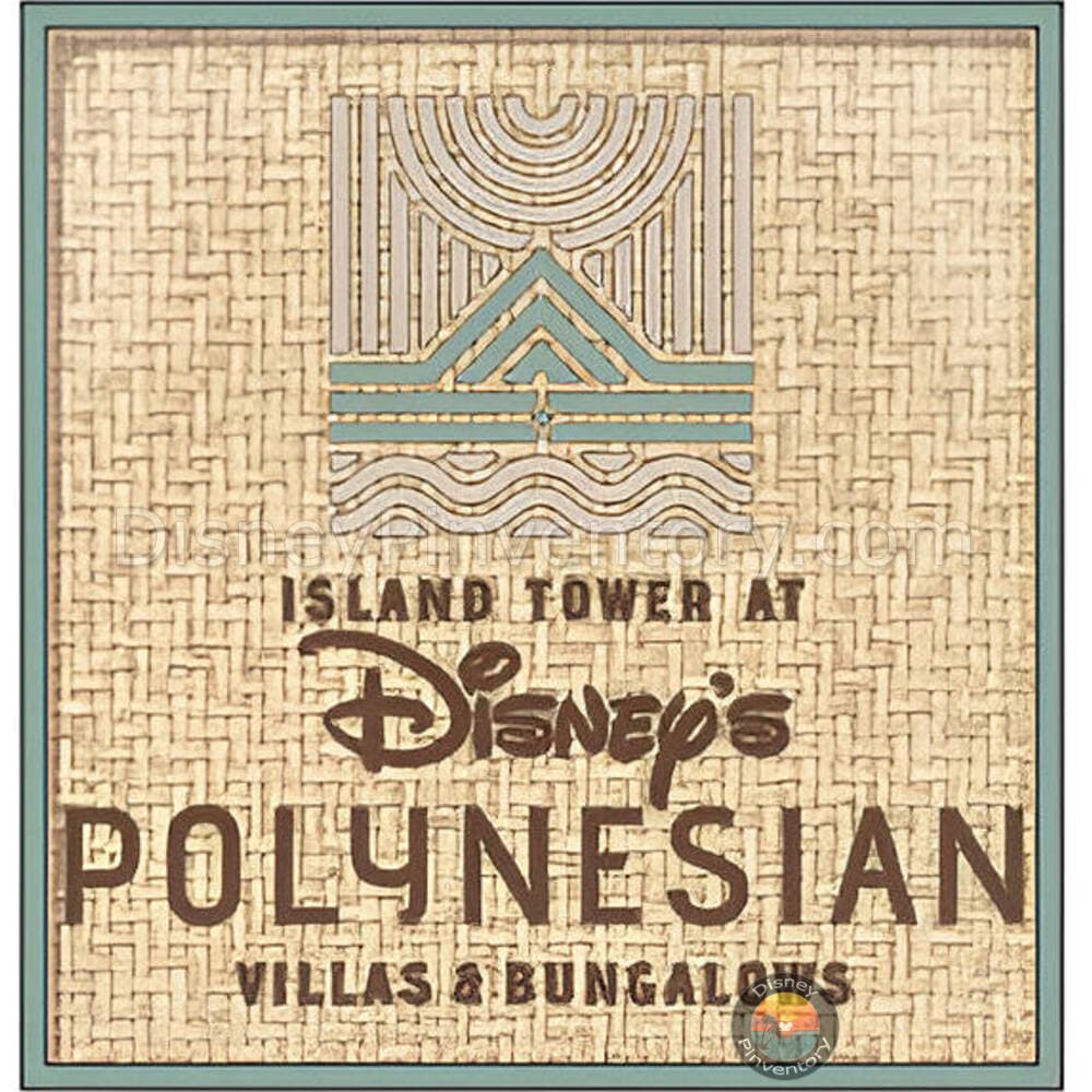 Island Tower at Disney's Polynesian Villas & Bungalows Pin - Pin 41752